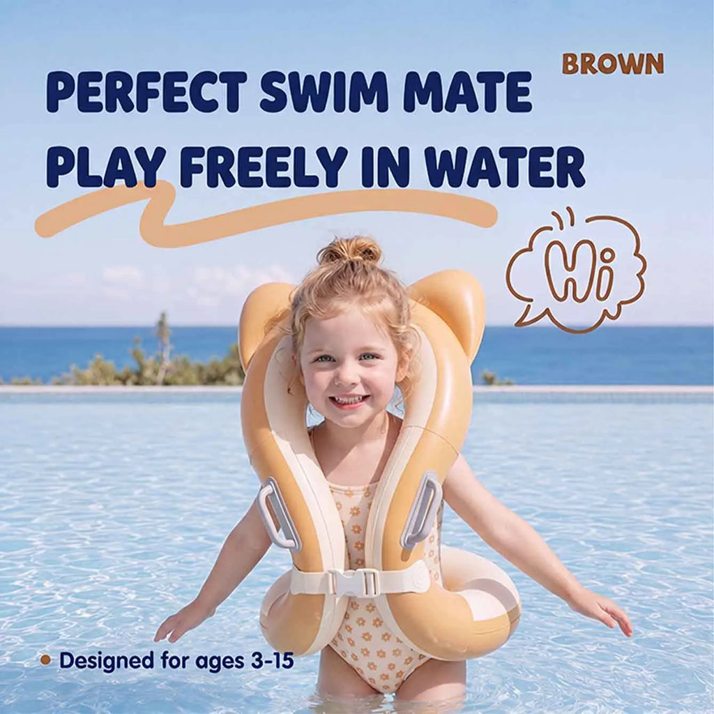 Gilet Gonflable Apprentissage Natation – Aide à la Flottaison Piscine