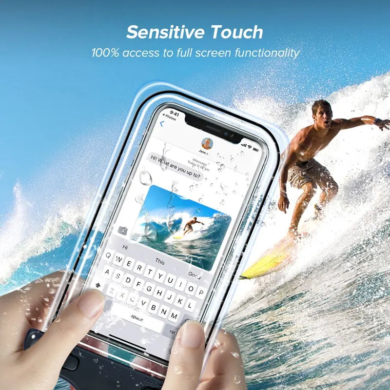 Housse imperméable universelle pour smartphone — Protection IP68