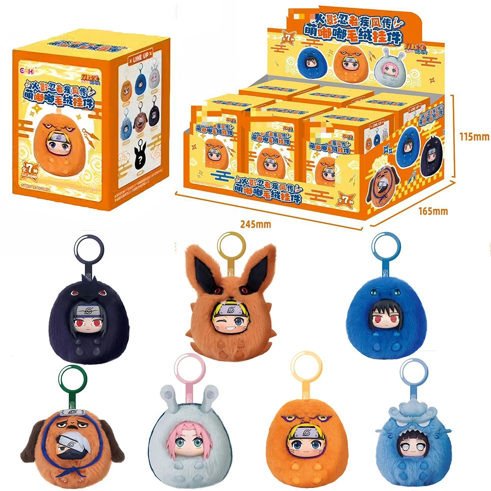 EAKI Naruto Shippuden – Mengdudu Cute Series Peluche à Suspendre (Blind Box)
