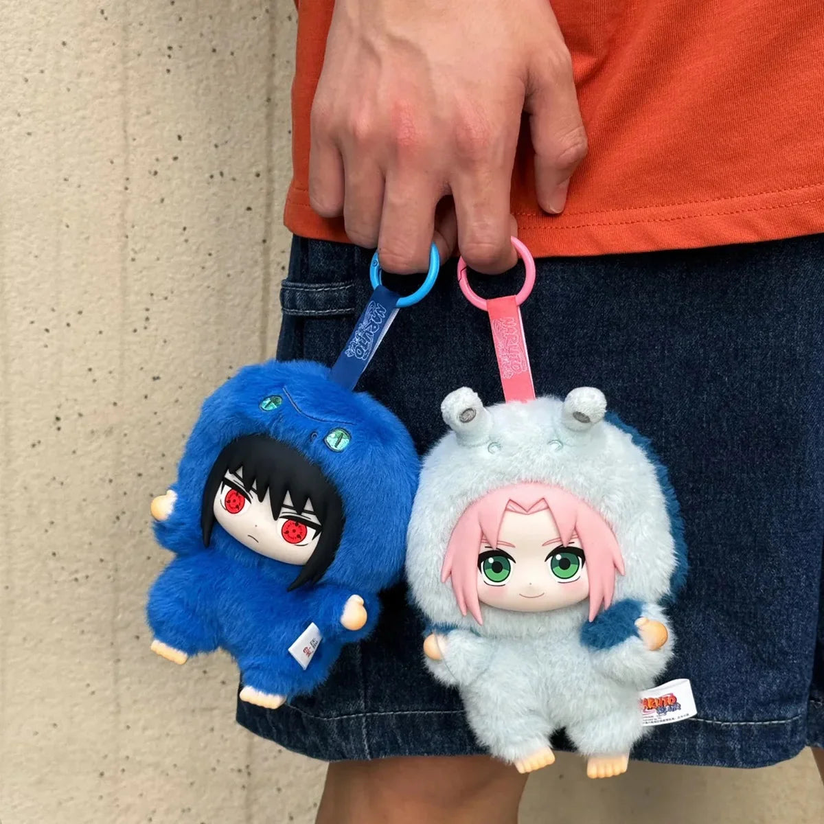 2026 A Series of Cute Plush Toys, Cartoon Backpacks, Pendants, Anime Peripheral Gift Boxes Naruto Blind Box Gifts Toy Collection