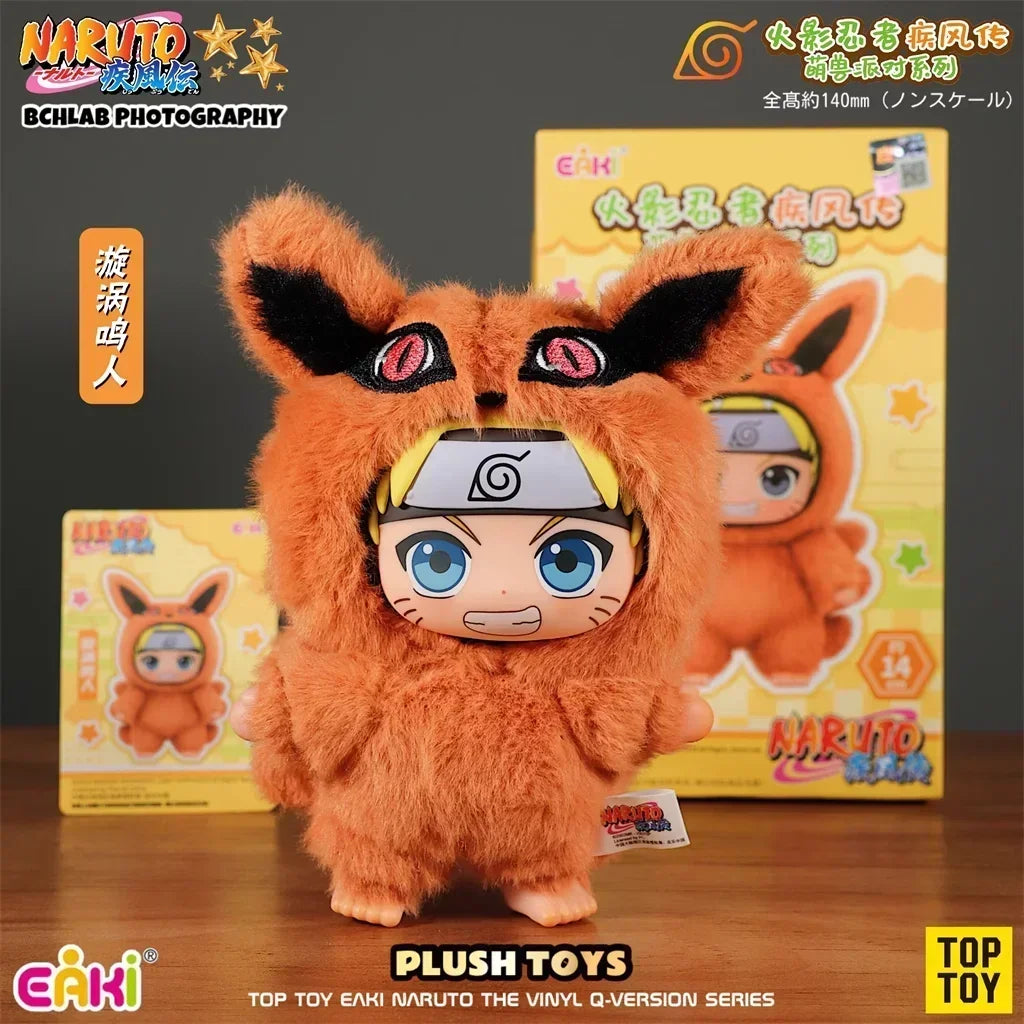 TOP TOY × EAKI Naruto – Cute Beast Party Blind Box (Figurine Vinyle & Peluche)