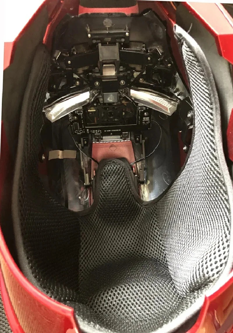 Casque Iron Man MK5 Électrique – Commande Vocale & Télécommande | Échelle 1:1
