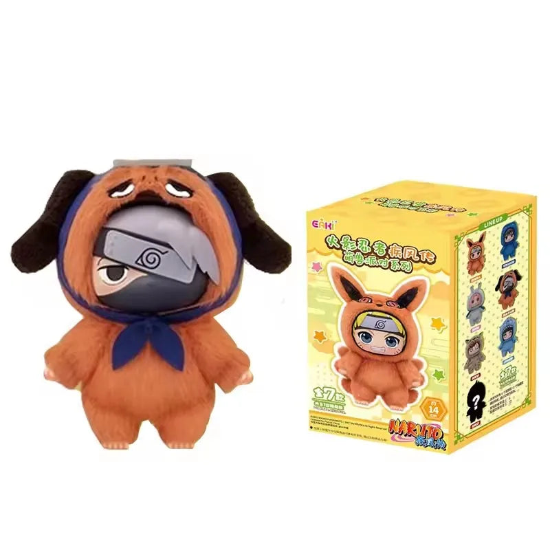 TOP TOY × EAKI Naruto – Cute Beast Party Blind Box (Figurine Vinyle & Peluche)