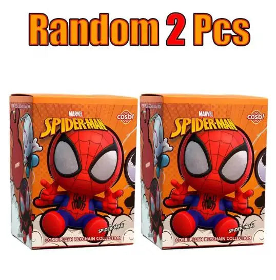 Spider-Man Cosbi Series – Blind Box Surprise (Porte-clés & Figurine)