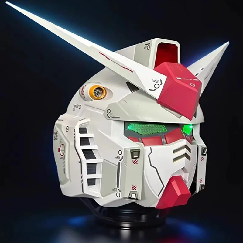 Casque Gundam RX78 Lumineux Full Face – LED Intégrées | Cosplay & Collection