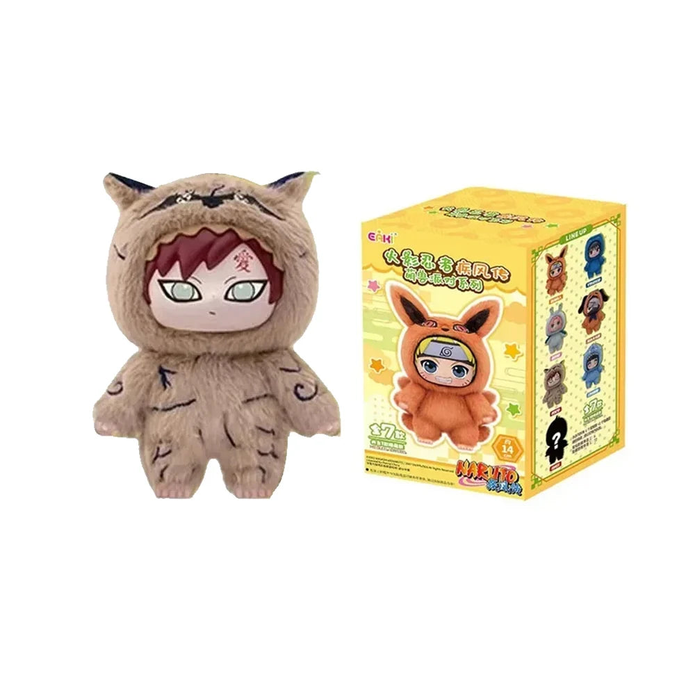 2026 A Series of Cute Plush Toys, Cartoon Backpacks, Pendants, Anime Peripheral Gift Boxes Naruto Blind Box Gifts Toy Collection