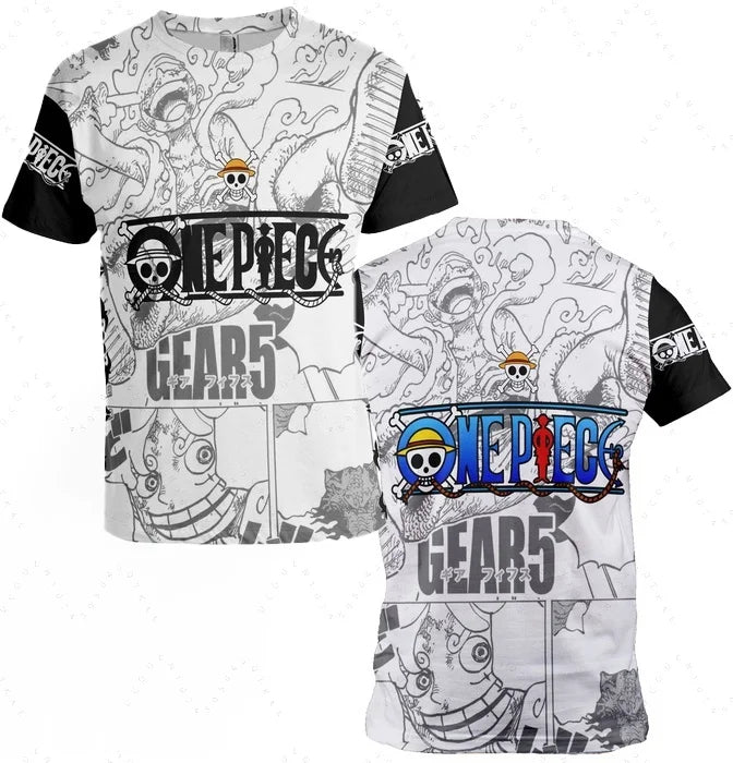 T-Shirt Anime One Piece – Luffy 2026 | Coton Unisexe S-6XL