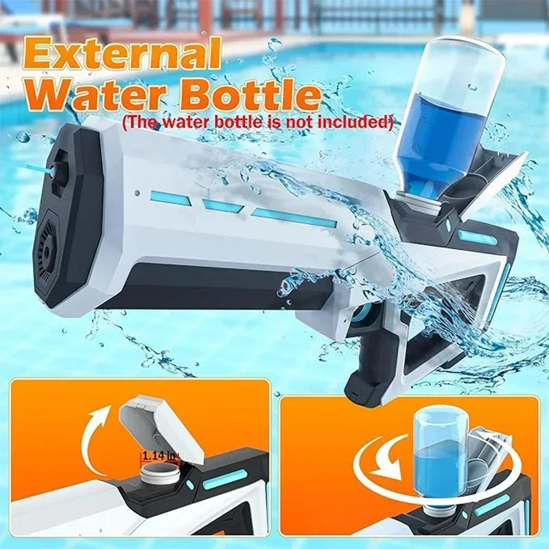 Pistolet à eau électrique rechargeable