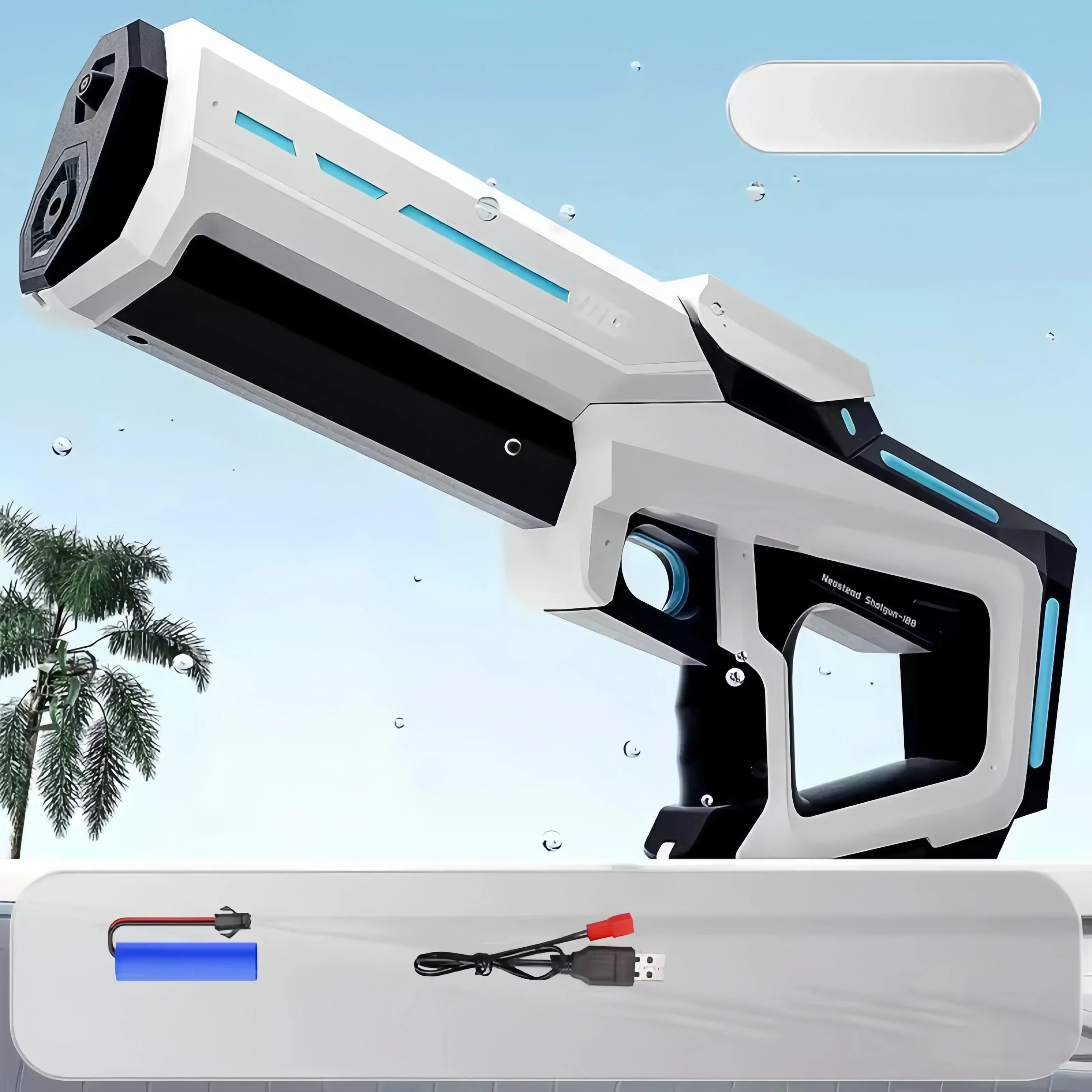 Pistolet à eau électrique rechargeable