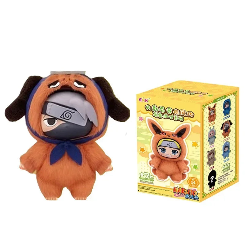 2026 A Series of Cute Plush Toys, Cartoon Backpacks, Pendants, Anime Peripheral Gift Boxes Naruto Blind Box Gifts Toy Collection