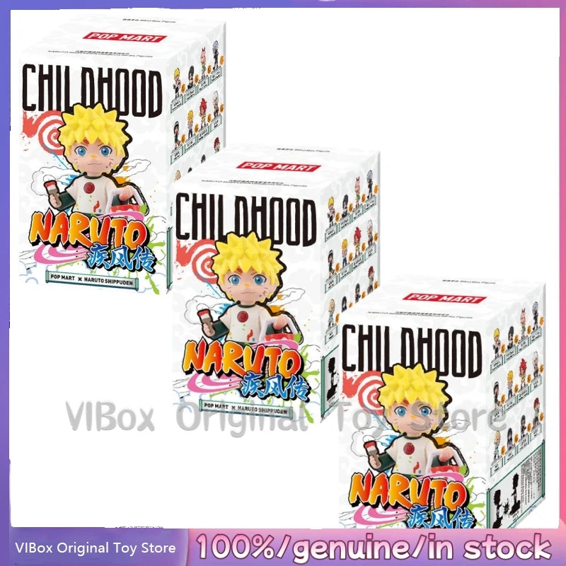 POPMART Naruto Shippuden – Childhood Series Blind Box (Figurine Officielle)
