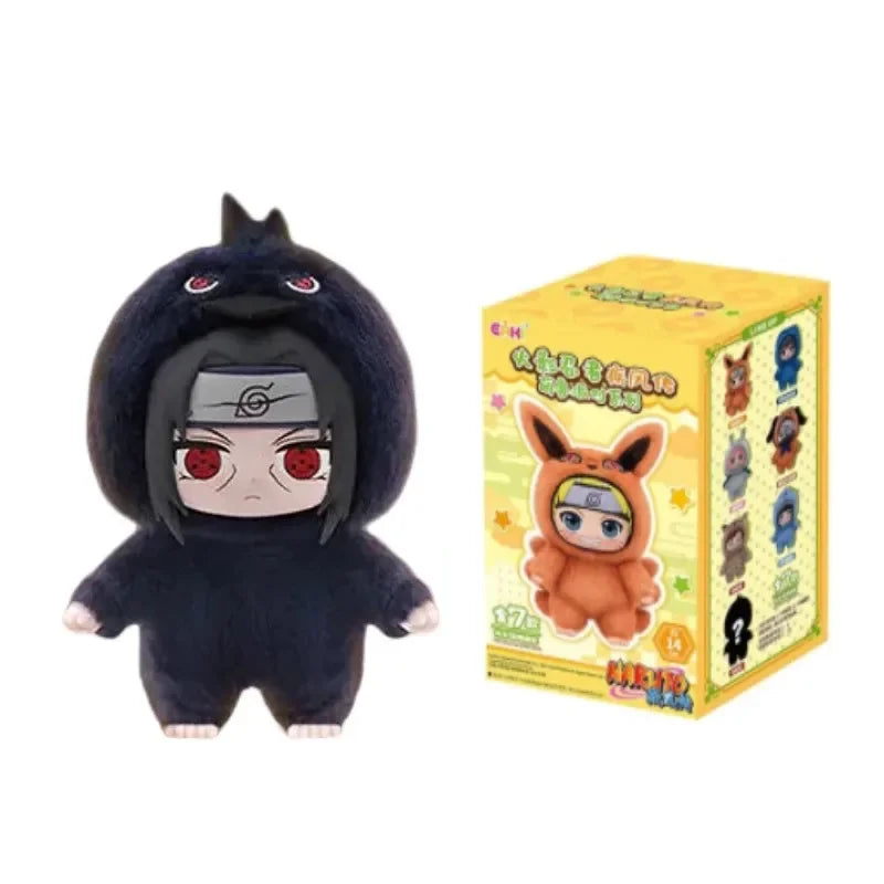 2026 A Series of Cute Plush Toys, Cartoon Backpacks, Pendants, Anime Peripheral Gift Boxes Naruto Blind Box Gifts Toy Collection