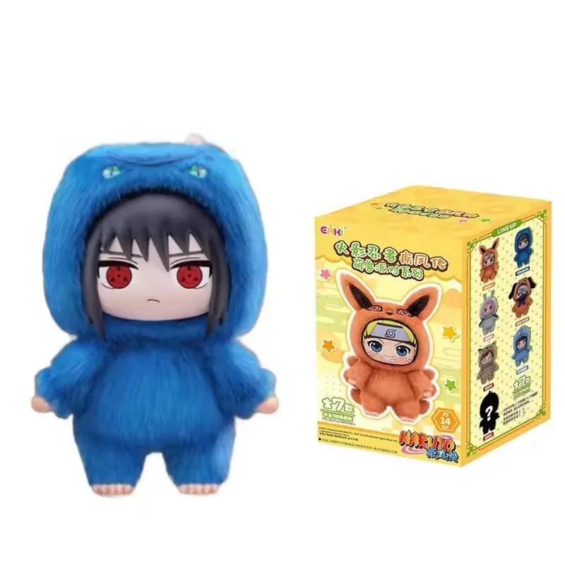 TOP TOY × EAKI Naruto – Cute Beast Party Blind Box (Figurine Vinyle & Peluche)