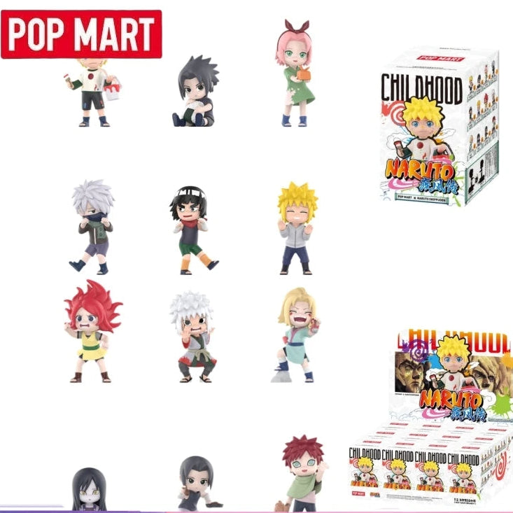 POPMART Naruto Shippuden – Childhood Series Blind Box (Figurine Officielle)