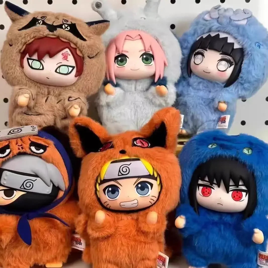 TOP TOY × EAKI Naruto – Cute Beast Party Blind Box (Figurine Vinyle & Peluche)