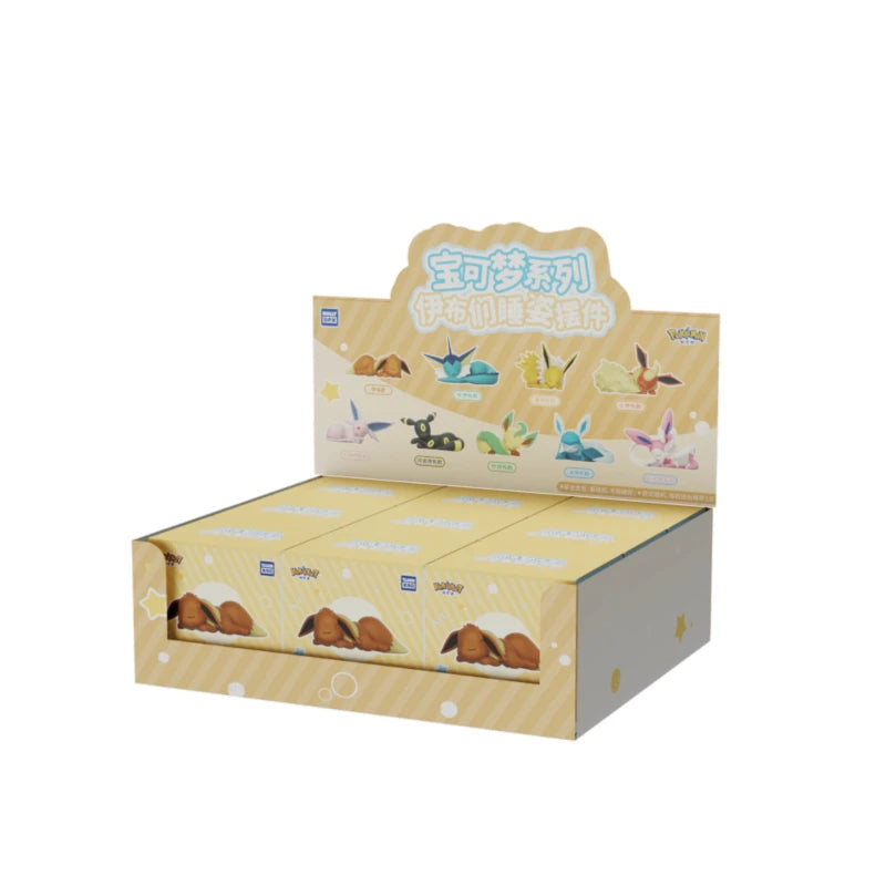 Pokémon Evoli & Évolutions – Figurine Sleeping Series (Blind Box)