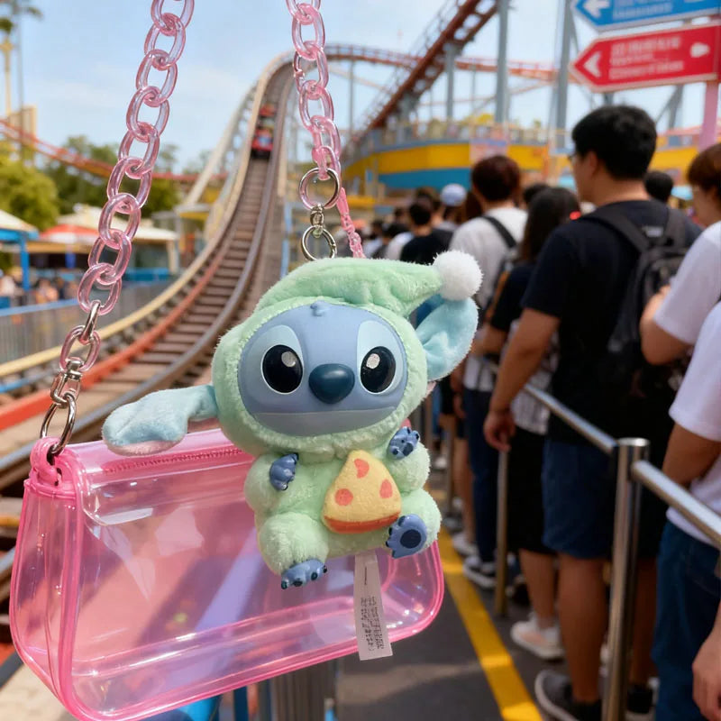 Disney Stitch – Eat Sleep Series Mystery Box (Pendentif Vinyle & Peluche)