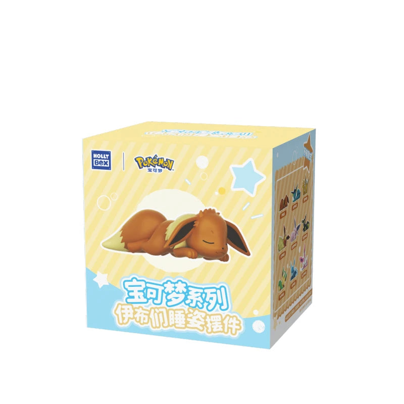 Pokémon Evoli & Évolutions – Figurine Sleeping Series (Blind Box)