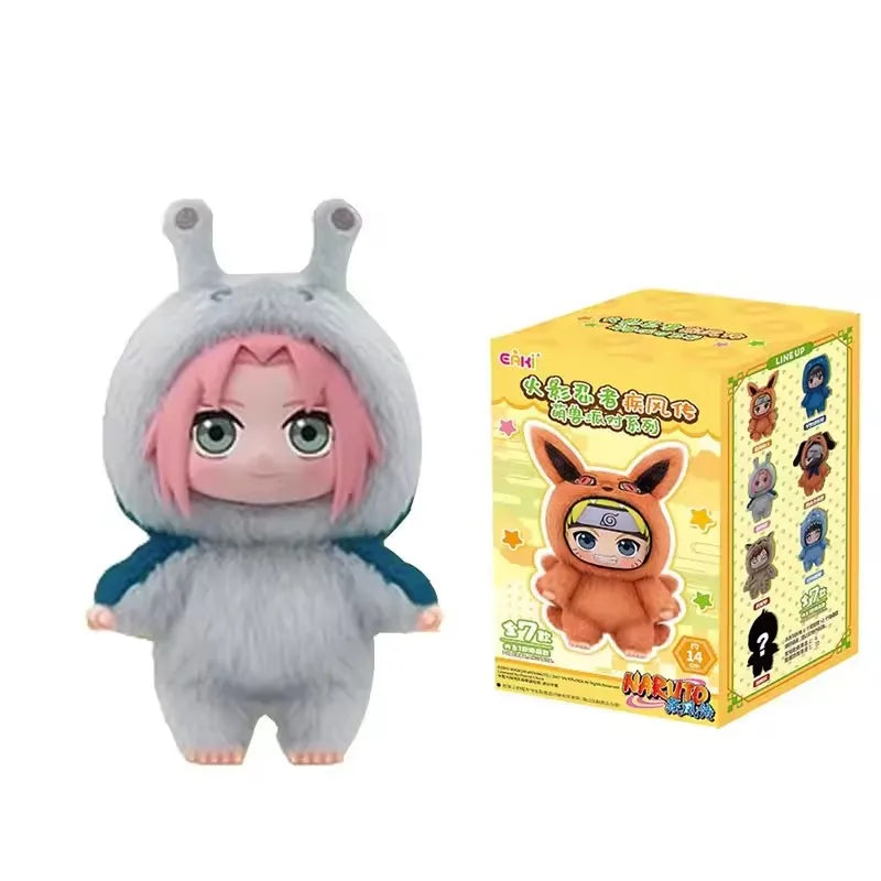 TOP TOY × EAKI Naruto – Cute Beast Party Blind Box (Figurine Vinyle & Peluche)
