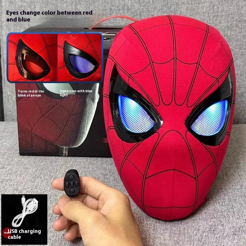Masque Spider-Man Électrique Télécommandé – Yeux contrôlable   | Cosplay