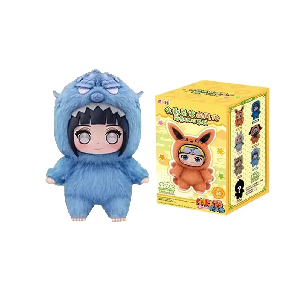 2026 A Series of Cute Plush Toys, Cartoon Backpacks, Pendants, Anime Peripheral Gift Boxes Naruto Blind Box Gifts Toy Collection