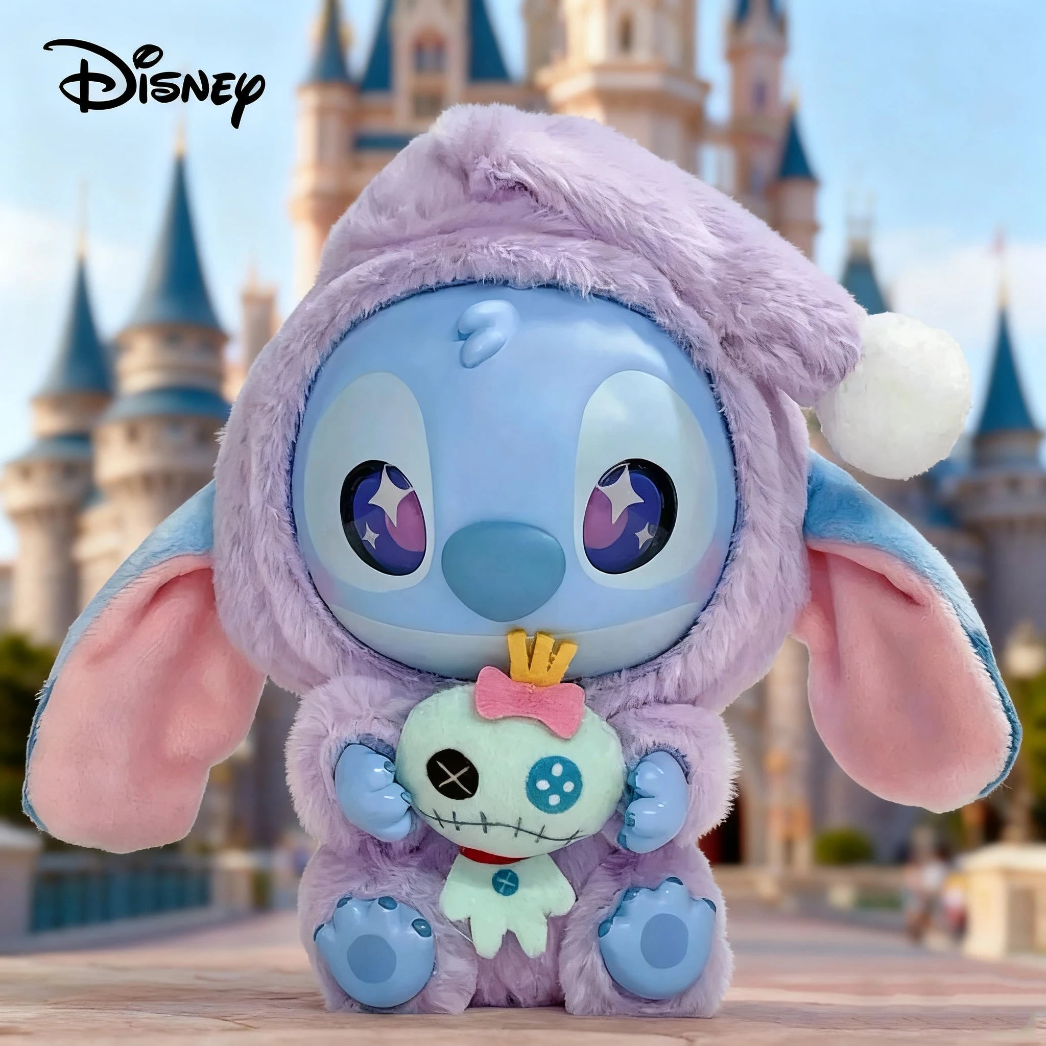 Disney Stitch – Eat Sleep Series Mystery Box (Pendentif Vinyle & Peluche)