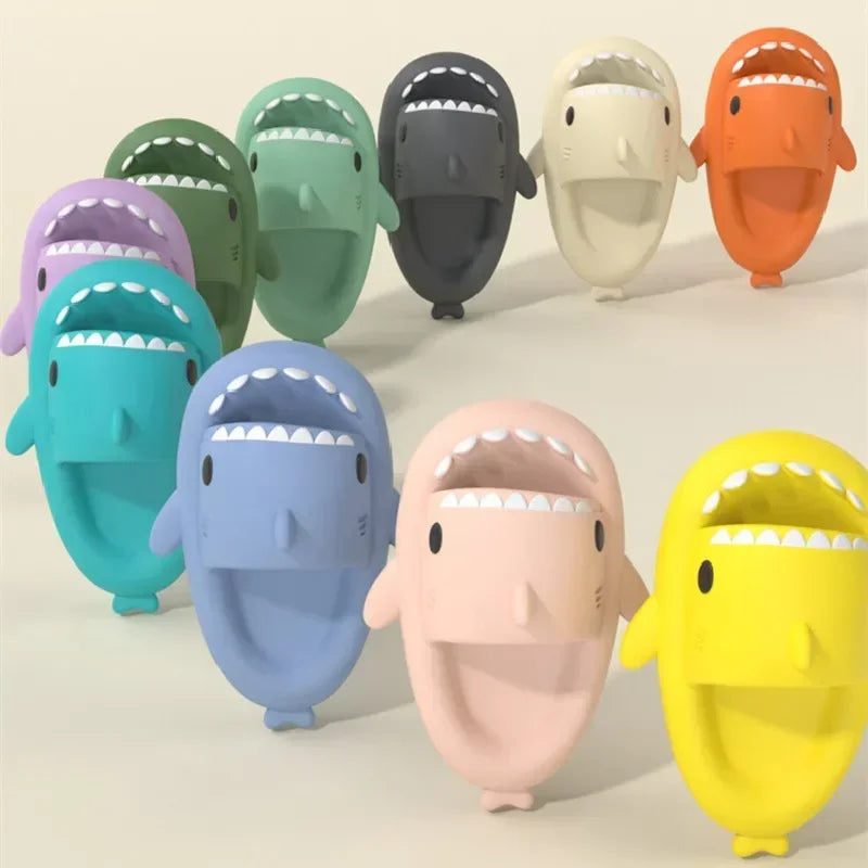 Claquettes Shark – Semelle Épaisse Antidérapante | Tailles 36-49