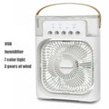 Ventilateur 3-en-1 : Climatiseur, Humidificateur et Veilleuse LED