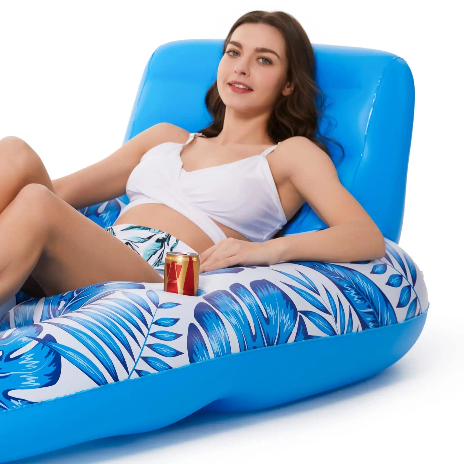 Flotteur Gonflable Chaise Longue – Matelas de Piscine Adulte