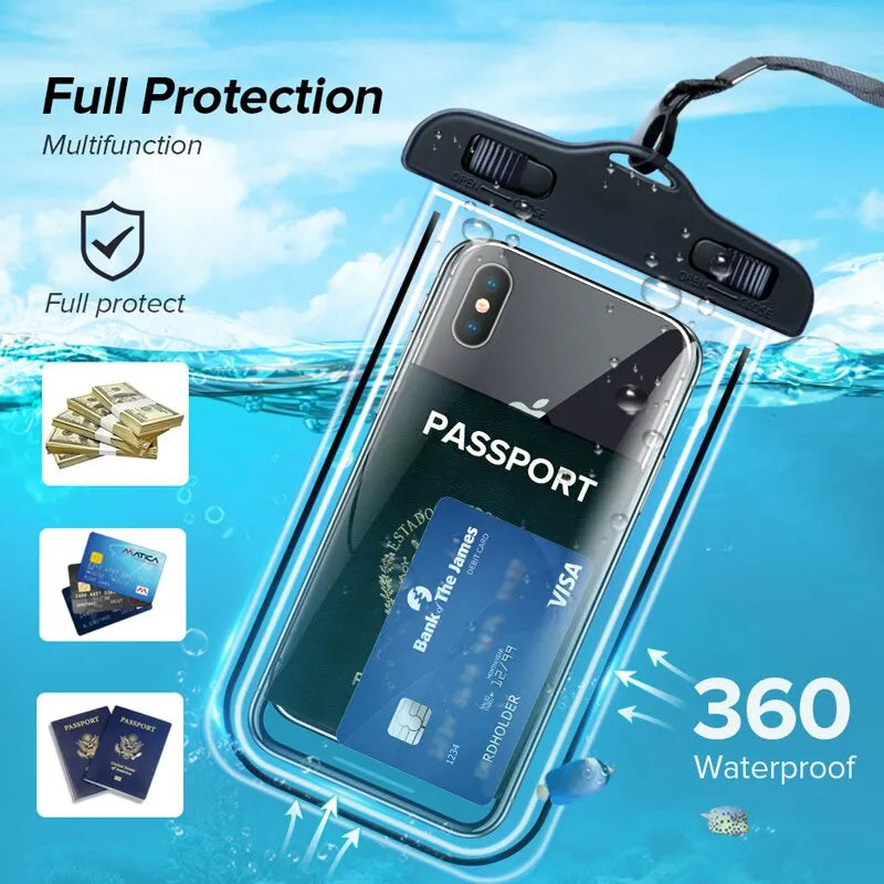 Housse imperméable universelle pour smartphone — Protection IP68
